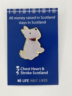 Wee Westie Pin Badge