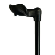 Aluminium Adjustable Anatomical Handle Cane Left Hand
