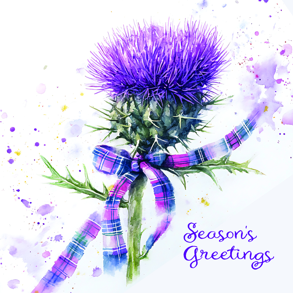 A Thistle Greeting