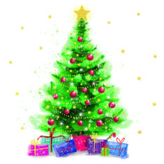 Scottish Christmas Tree