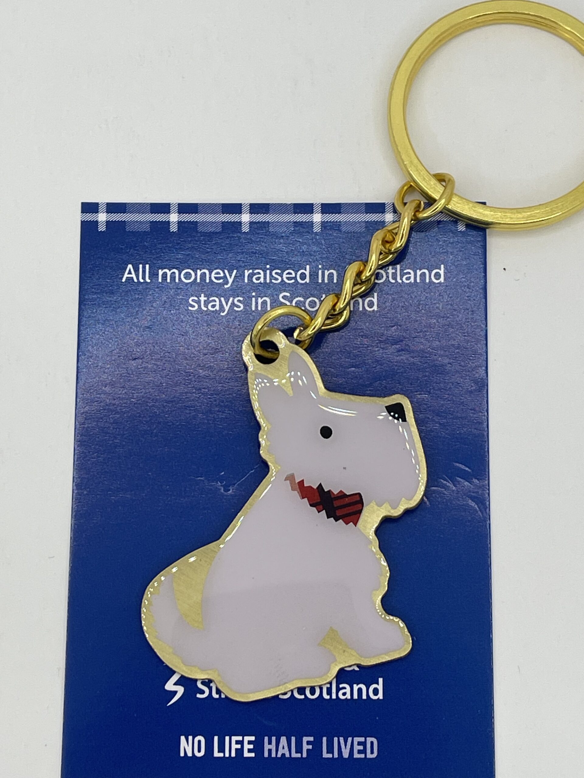 Wee Westie Key Ring