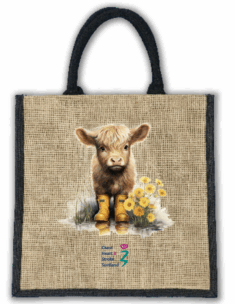 Spring Coo Jute Bag