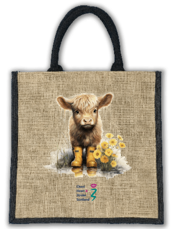 Spring Coo Jute Bag