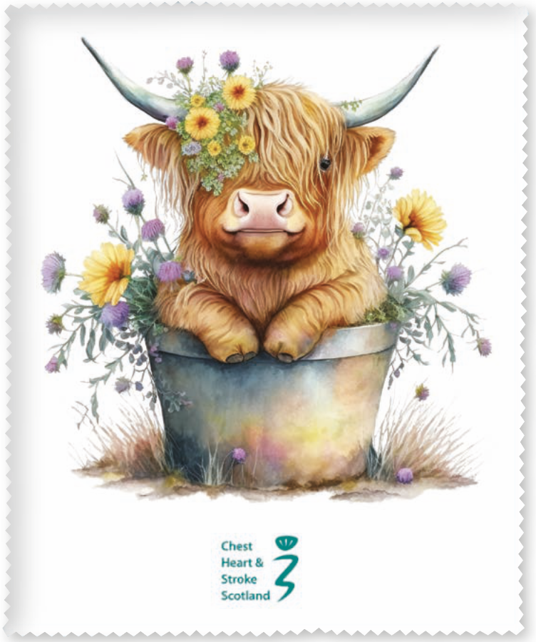 Blossom Coo in Pot Screen/Lens Cloth