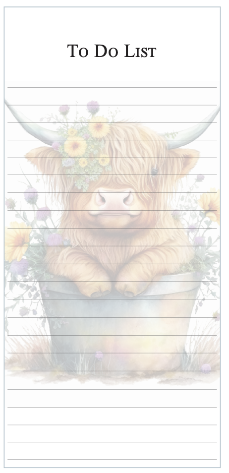Blossom Coo To Do List
