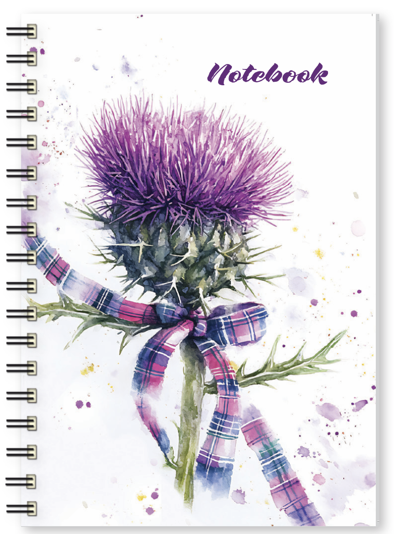 Thistle A5 Wiro Notebook Ruled