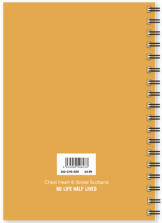 Blossom Coo in Pot A5 Wiro Notebook Ruled - Image 2