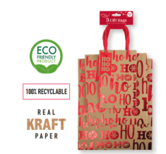 HoHo Gift Bags Pack of 3