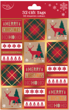32 Gift Tags