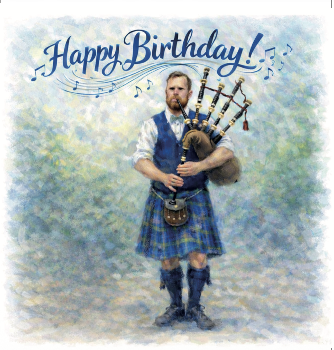 Birthday Bagpipes