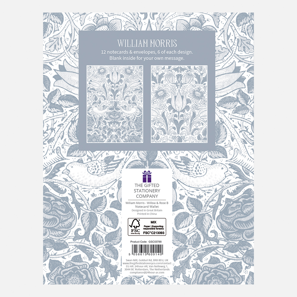 Notecard Wallet - William Morris - WR B - Image 2