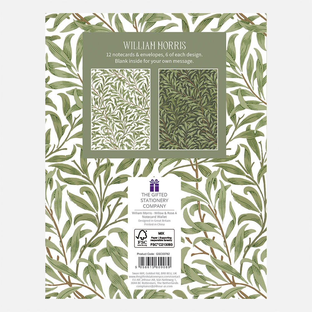 Notecard Wallet - William Morris - WR A - Image 2