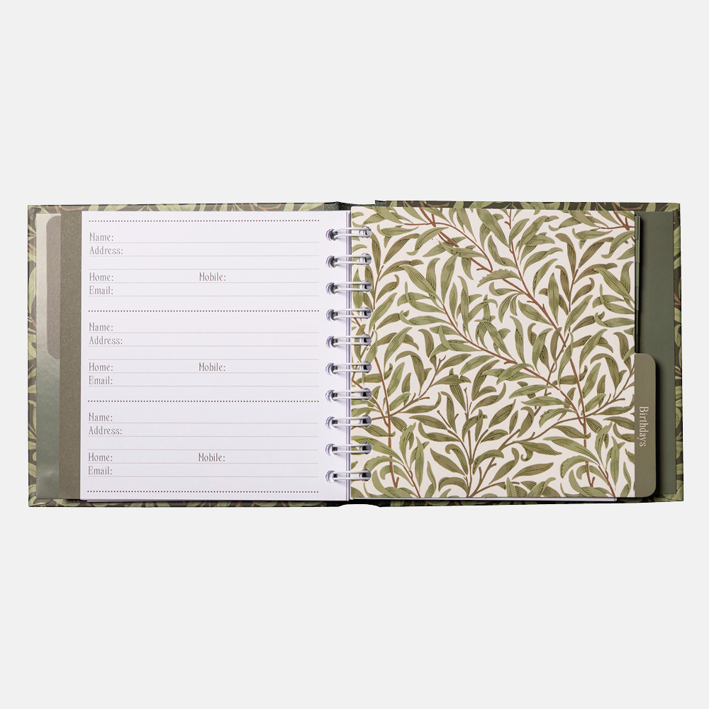 William Morris - WR Address and Birthday Book - Image 2