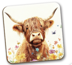 Butterfly Coo Coaster