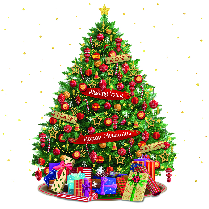 Radiant Christmas Tree