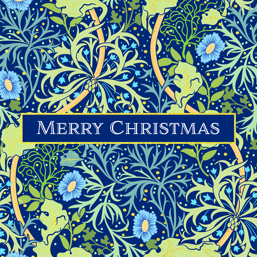 Morris Blue Christmas