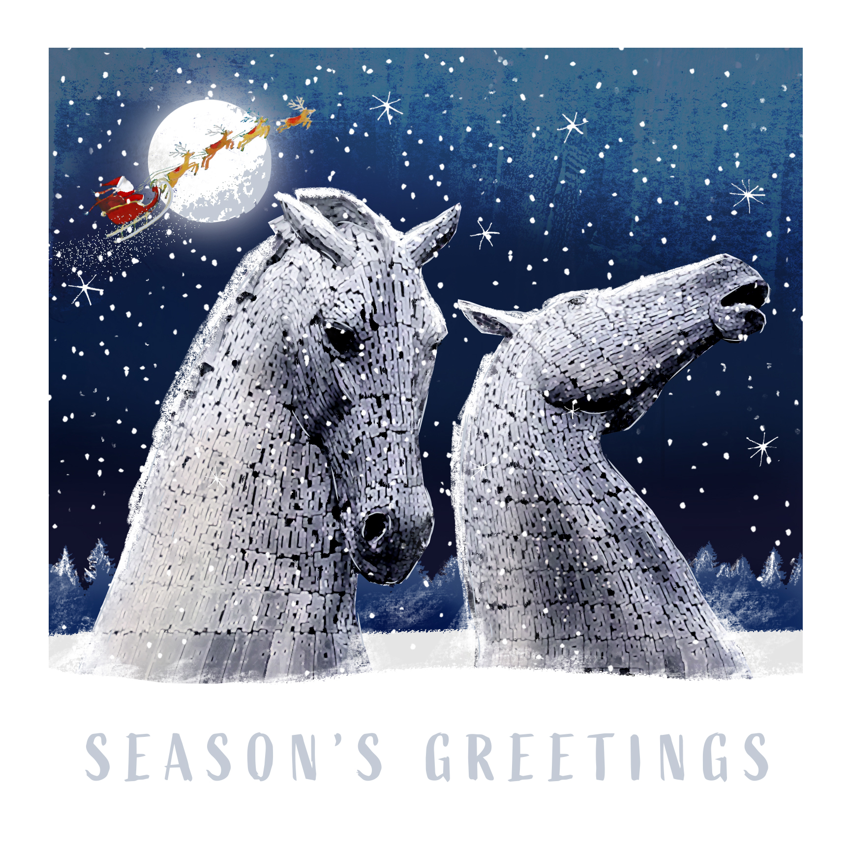 The Falkirk Kelpies