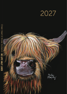 A5- Henry The Highland Cow Diary 2027