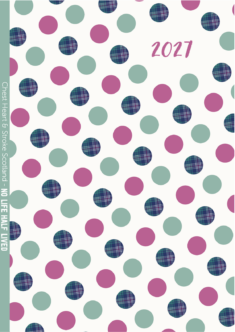 A5- Chss Tartan Dots Diary 2027