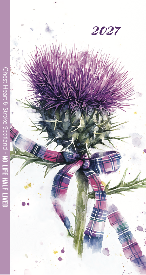 Slim Pocket Thistle Diary 2027